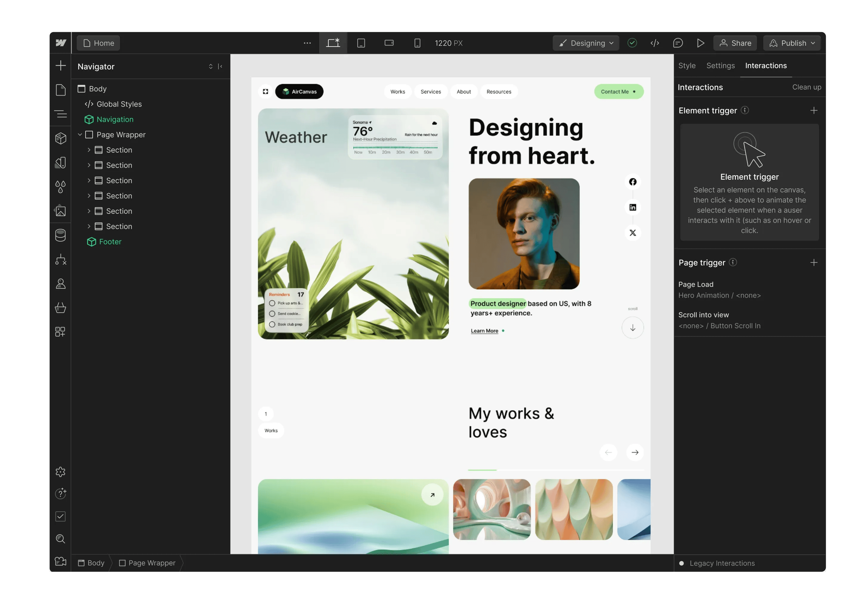 Webflow Development Gallery Image