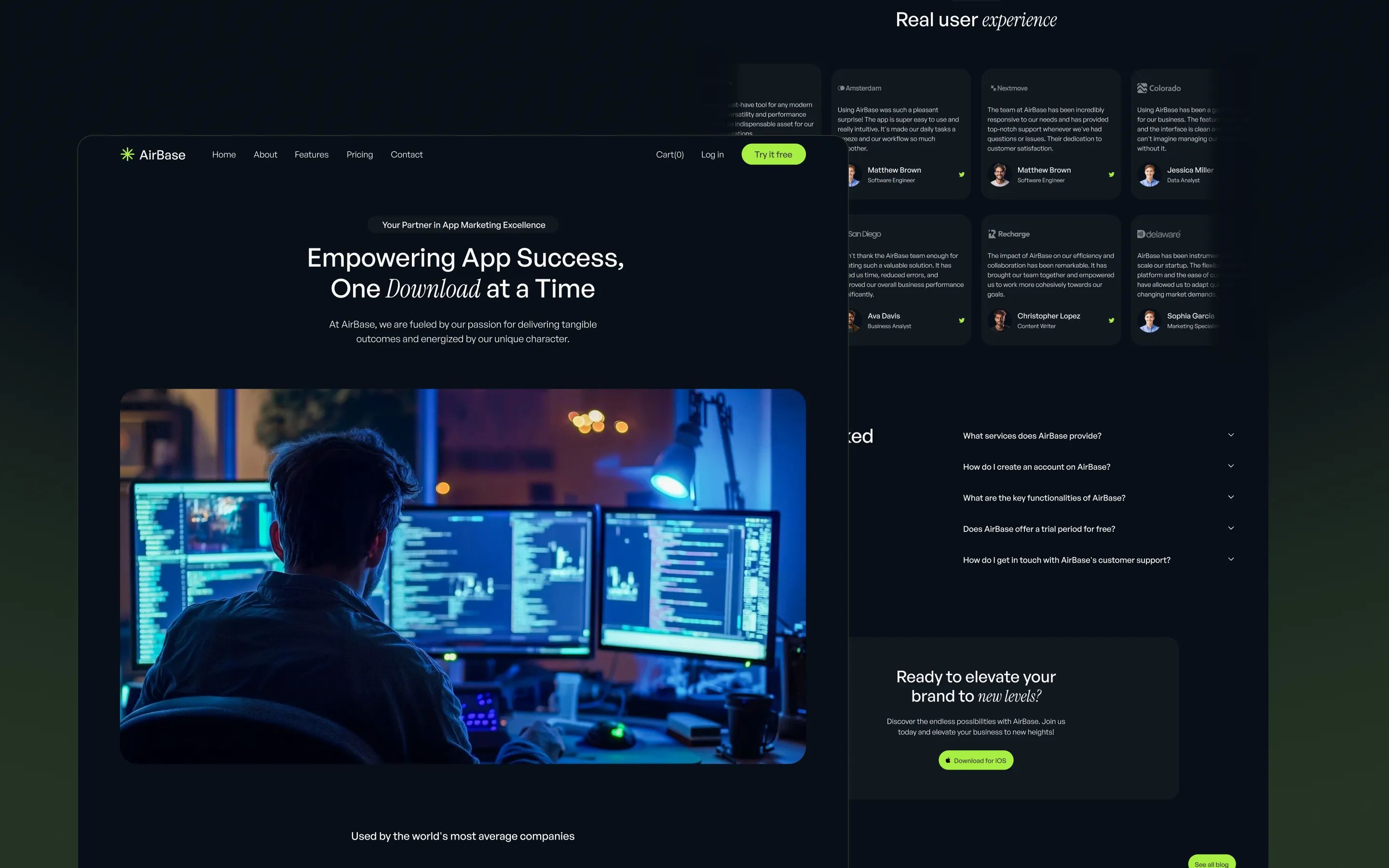 Framer Design & Development Gallery Image